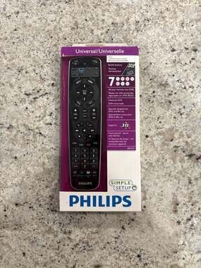 Philips SRP5107 7 Universal Remote Control with Learning Function